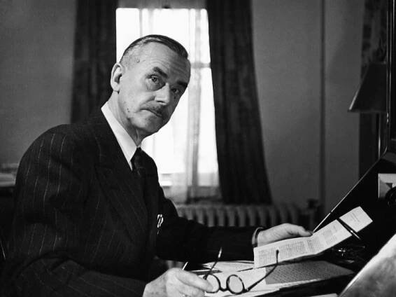 Thomas Mann 1943 im US-amerikanischen Exil
