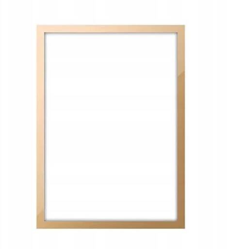 Obrázek produktu pro sada 5 magnetických rámečků na fotografie 23,6 x 32 cm, samolepicí magnetické rámečky A4 - FRAMEMAG Gold