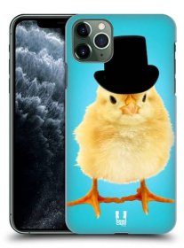 Pouzdro na mobil Apple Iphone 11 PRO MAX - HEAD CASE - vzor Legrační zvířátka Mr. kuřátko