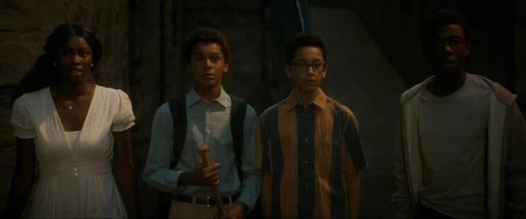 Coco Jones, Jaden Michael, Gregory Diaz IV, Gerald Jones III - Upíři v Bronxu - Z filmu