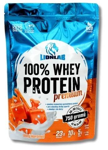 Lionlab: 100 % Whey Protein-slaný karamel 750 g