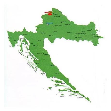 mapa Ivanščica 1:30 t. | knihynahory.cz