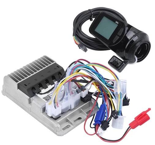 Elektrické tříkolky 3648V 500W 3?režim Sinusoid Brushless Controller Instrument LCD Set