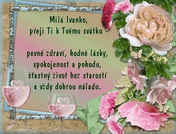 přání k svátku