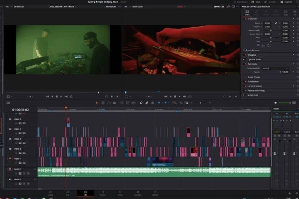 Video production, editing and post services, Edinburgh.