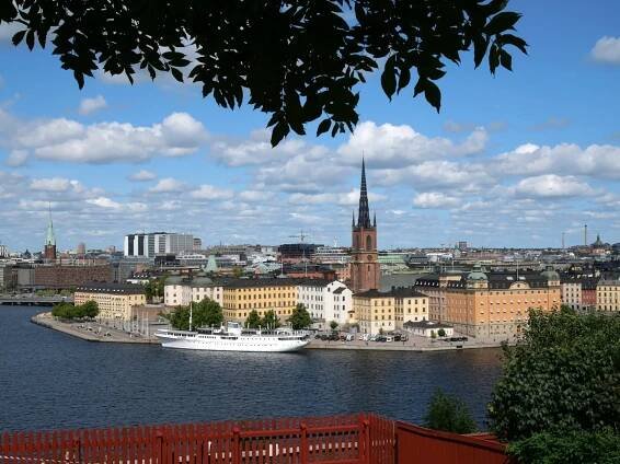 Stockholm from Montelius Vägen