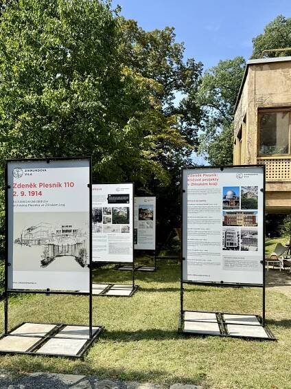 Výstava „Architektonické dědictví architekta Plesníka ve Zlínském kraji“ v Zikmundově vile - ZLIN.CZ