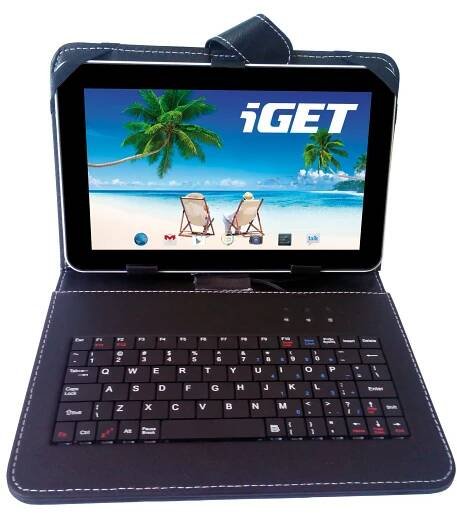 Tablet iGET N9A + pouzdro s klávesnicí - foto