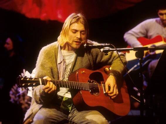 “We knew we didn’t want to do an acoustic version of Teen Spirit, that would’ve been horrendously...