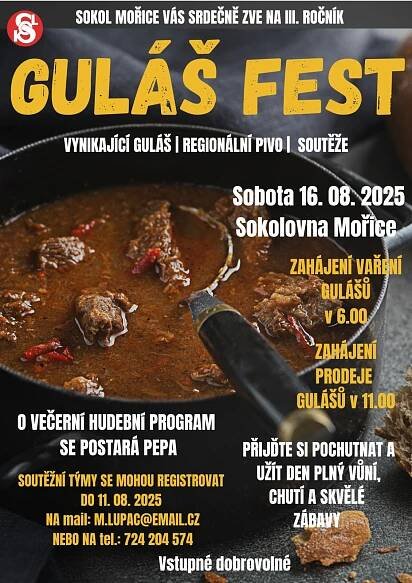 Guláš fest 2025 plakát 