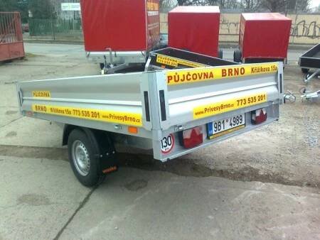 PRODEJ A PŮJČOVNA PŘÍVĚSŮ, PŘÍVĚSNÝCH VOZÍKŮ, NOSIČŮ NA KOLA, NÁHRADNÍ DÍLY, SERVIS, 