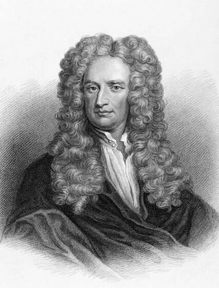 Isaac Newton — Stock Image