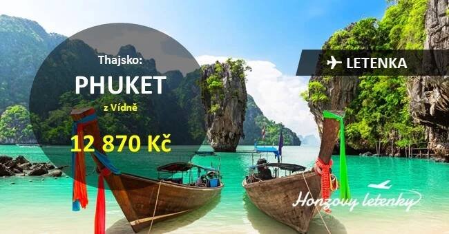 Thajský PHUKET v sezóně - Honzovy letenky