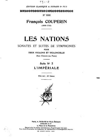 Les nations (Couperin, François) – IMSLP