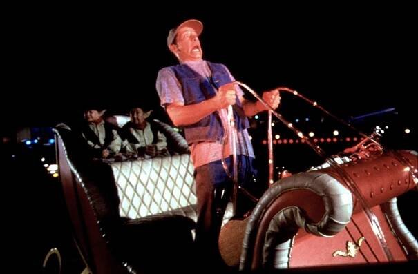 Jim Varney in 'Ernest Saves Christmas,' 1988