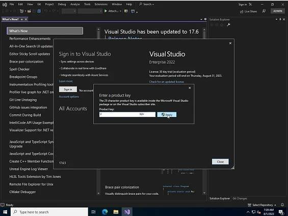 Buy Visual Studio 2022 Enterprise Key