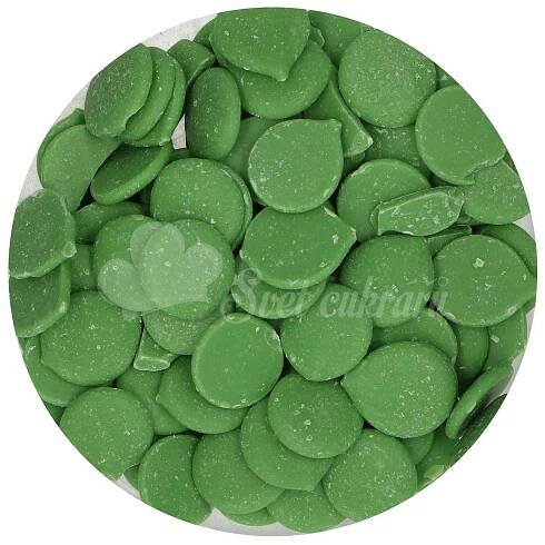 Zelená poleva v pecičkách - 250 g