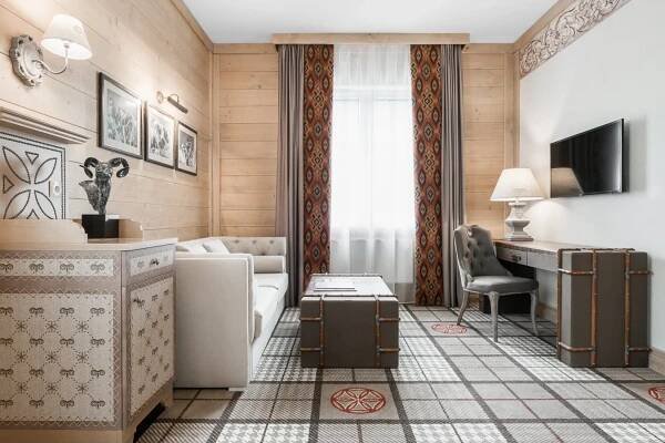 Televízia a/alebo spoločenská miestnosť v ubytovaní Aries Hotel & SPA Wisła
