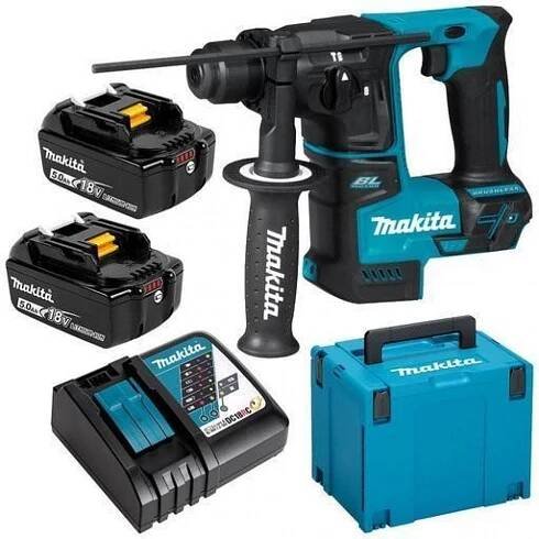 Makita DHR171RTJ Aku vrtací kladivo Li-ion 18V/5,0Ah, systainer