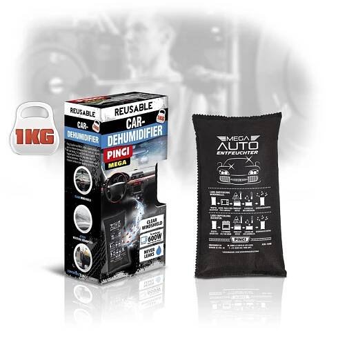 Pohlcovač vlhkosti do auta PINGI MEGA 1000g SLEVA 12% | Autodoplňky.cz - Tuning shop