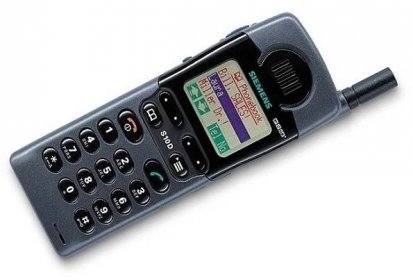 prvni telefon s barevnym displejem - Siemens S10