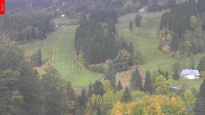 Panorama kamera - lyžařský areál Horní Domky
