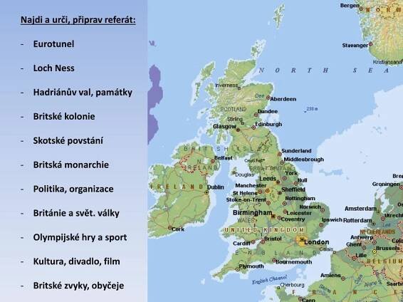PPT - Spojené království Velké Británie a Severního Irska PowerPoint ...