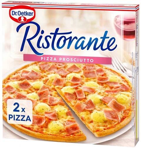 Dr.Oetker Ristorante Prosciutto Pizza Duopack | 680 g | Albert