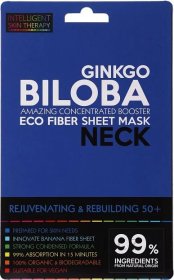 Expresní maska ​​na krk - Beauty Face IST Rejuvenating & Rebuilding Neck Mask Ginkgo Biloba