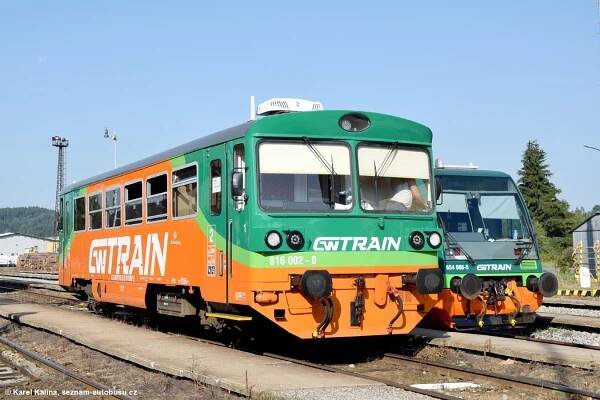 Fotografie Vagónka Studénka 816 816 002-0 GW Train Regio