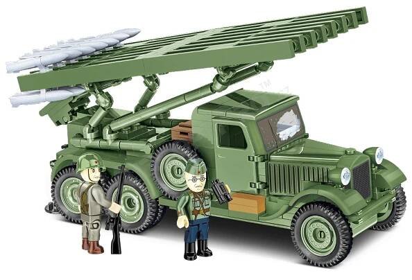 Stavebnice WW II BM-13 Kaťuša ZIS-6 (1:35) [Cobi]