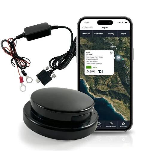 Overdrive Permanent GPS Tracker with Hardwire Cable