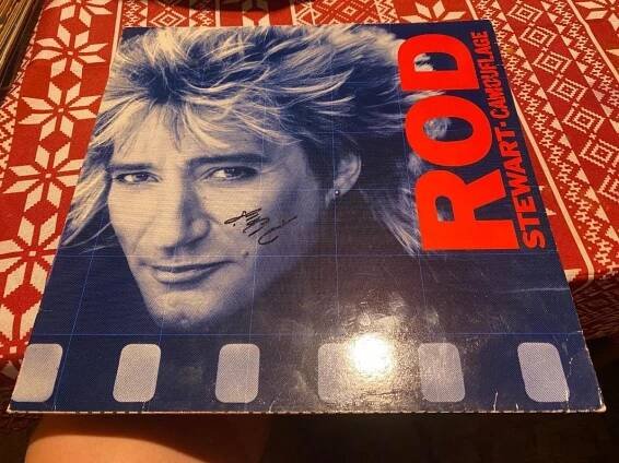 Lp deska Rod Stewart Camouflage