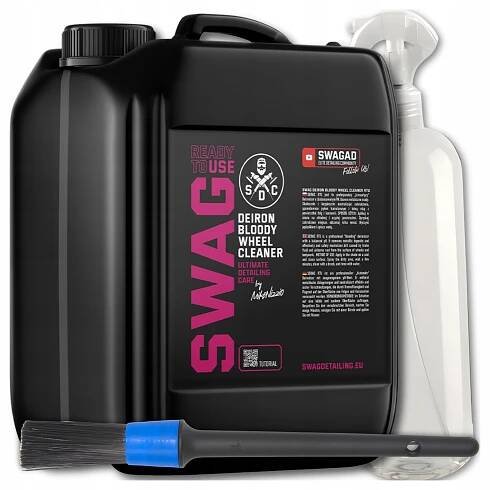 SWAG DEIRON BLOODY WHEEL CLEANER RTU 5L gelový deironizér připravený k použití