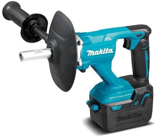 Bezuhlíkové aku míchadlo Makita DUT130Z - 18V, 165mm, M14, 2.2kg, bez akumulátoru a nabíječky