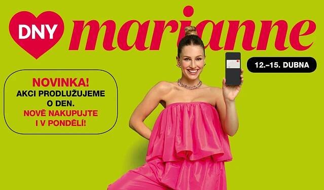 Jarní Dny Marianne se blíží: Stáhněte si mobilní aplikaci a nakupujte ještě pohodlněji – eXtra.cz