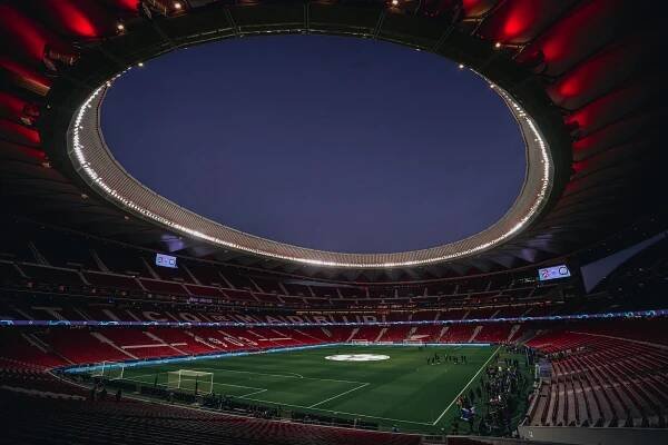 Die Eintracht trifft im Estadio Metropolitano auf Atlético de Madrid.