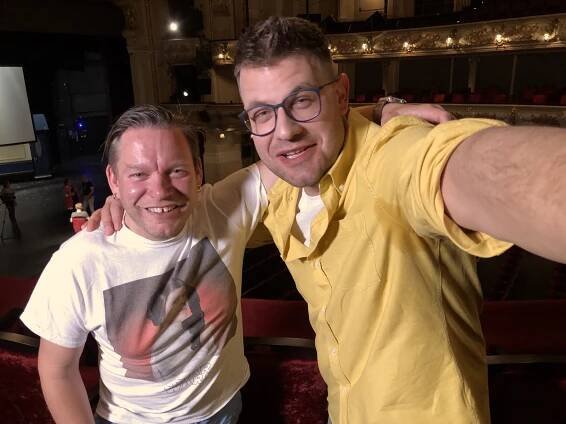 Matěj Ruppert, Petr Klein Svoboda - Karel Svoboda: Šťastná léta - Z natáčení