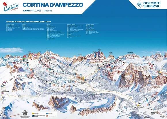 popis Cortina d´Ampezzo | CK Ciao Italia
