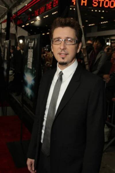 Scott Derrickson at an event for Den, kdy se zastavila Země (2008)