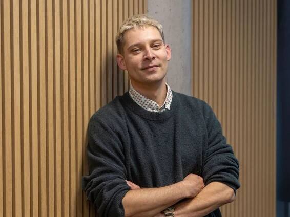 Slovenský výtvarník Andrej Dúbravský. 