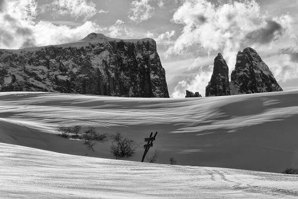 Alpe di Siusi snow