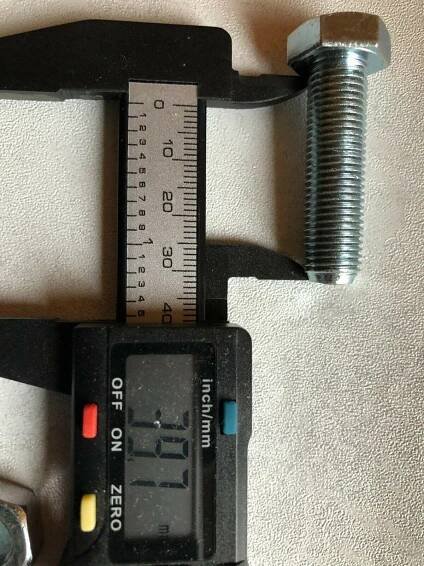 Seat Belt Tensile Bolt Nut