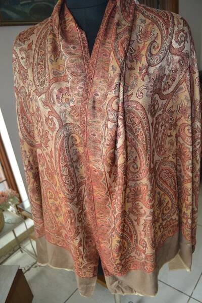 SILK PASHMINA Jamawar Shawls