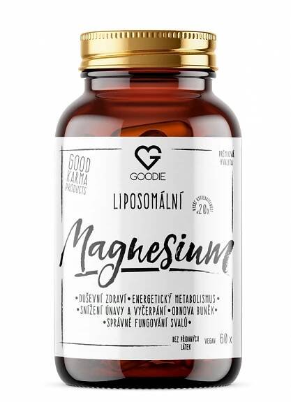 Goodie Liposomální magnesium 90 mg 60 cps. od 579 Kč