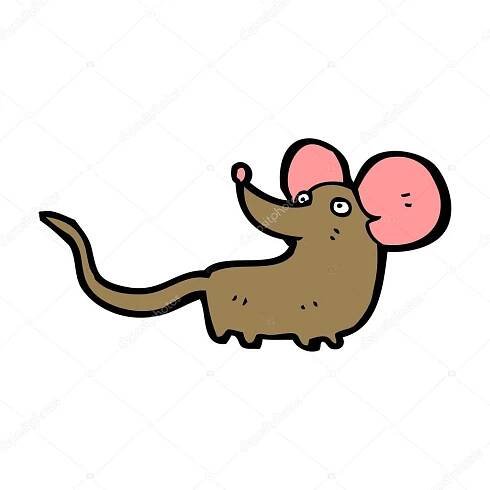 Kreslená myška