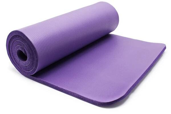 Wiltec karimatka na spaní fialová 180x60x1,5 cm karimatka na spaní pro kempování a festivaly, extra silná izolační karimatka kempinková protiskluzová venkovní karimatka na spaní pro kempování