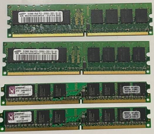 RAM 512 MB DDR2-400