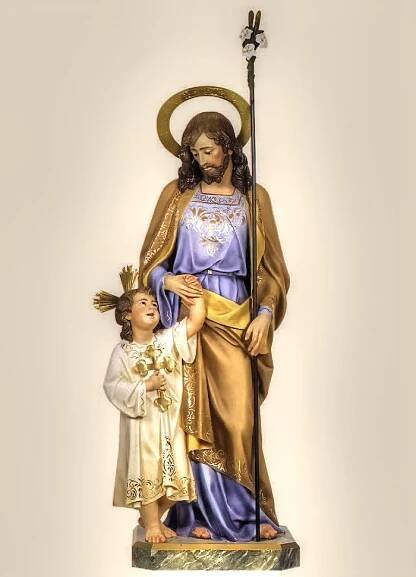 Custom Saint Statues - Used Church Items