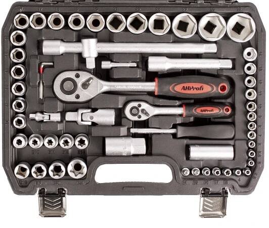 AHPROFI Gola sada 1/4" a 1/2" 108 ks AH12108A